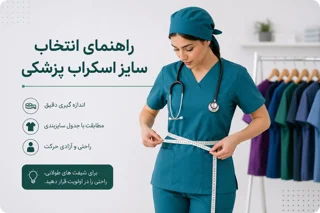 راهنمای انتخاب سایز اسکراب پزشکی