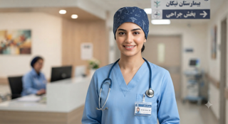 کلاه و اسکارف پزشکی